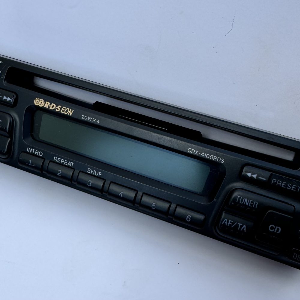Sony Cdx-4100rds Car Radio Stereo Face Front Panel complete