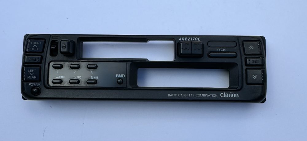 Clarion Arb2170e Car Stereo Cassette Face Front Panel