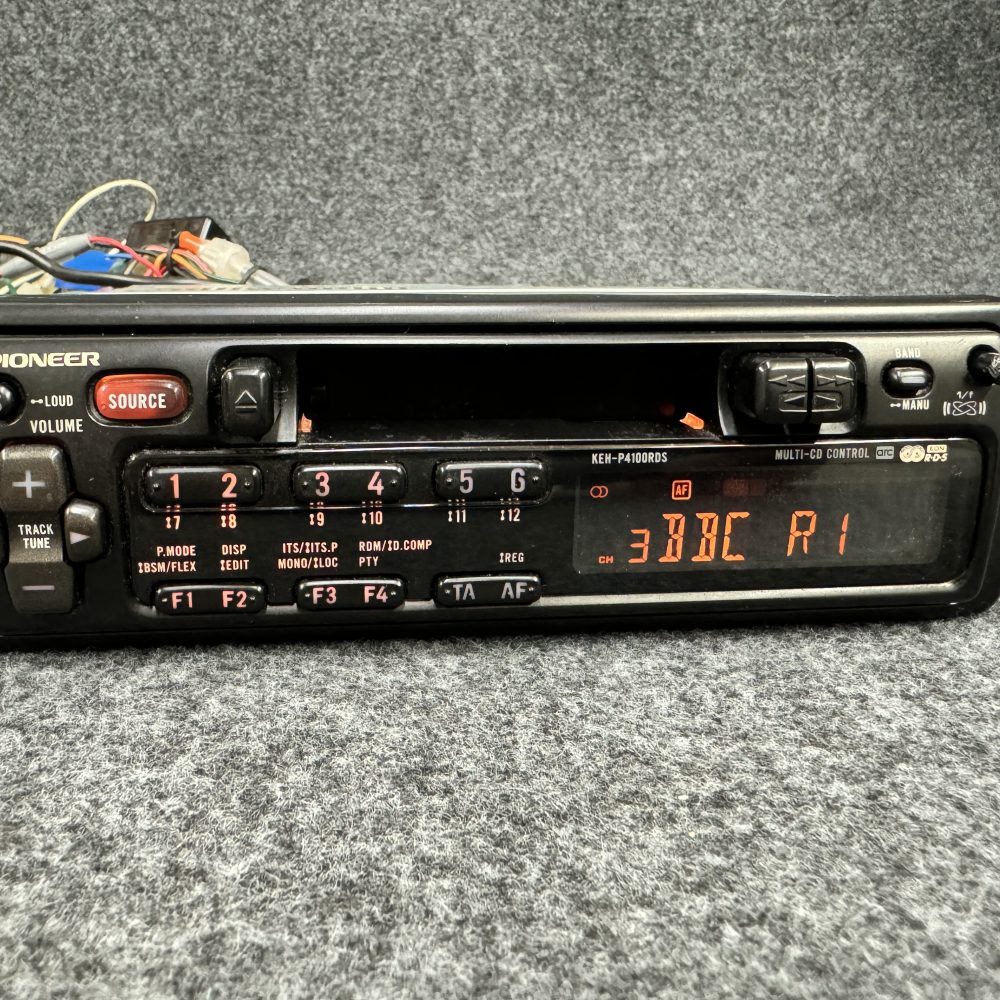 Pioneer Keh-P4100rds old car radio cassette player with Cd changer control