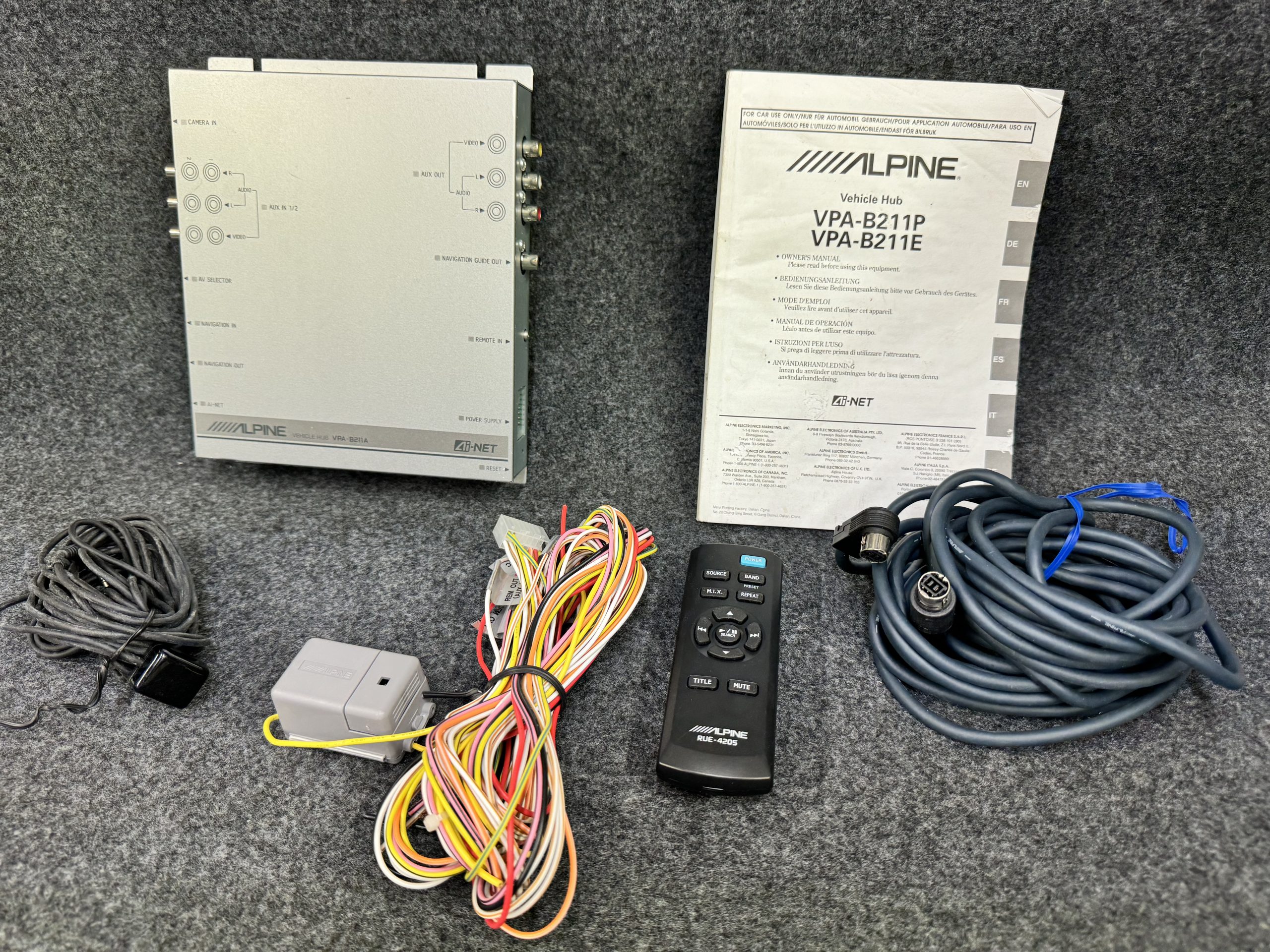 アルパイン ビークルハブプロ VPA-B222 Alpine VPA B222 vehicle hub