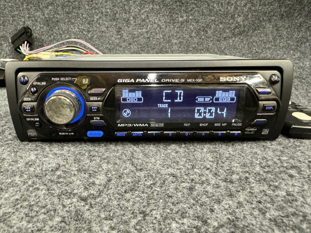 Sony Mex-1GP Car Radio Stereo Mp3 Aux In Media Cd Player - Image 4
