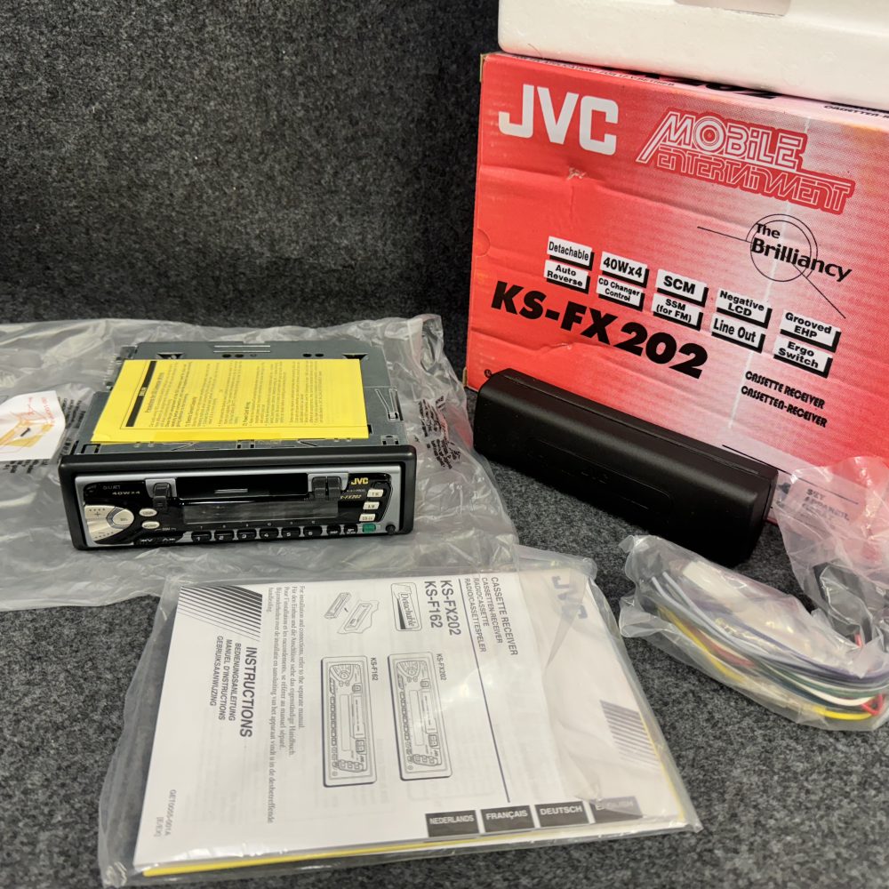 Jvc Ks-Fx202 New old stock radio cassette player boxed complete