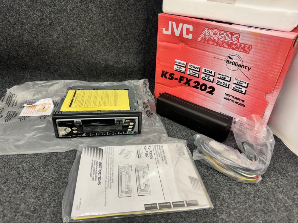 Jvc Ks-Fx202 New old stock radio cassette player boxed complete