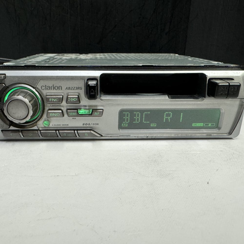 Clarion Arb223rg old car radio cassette player fitted in Some Suzuki