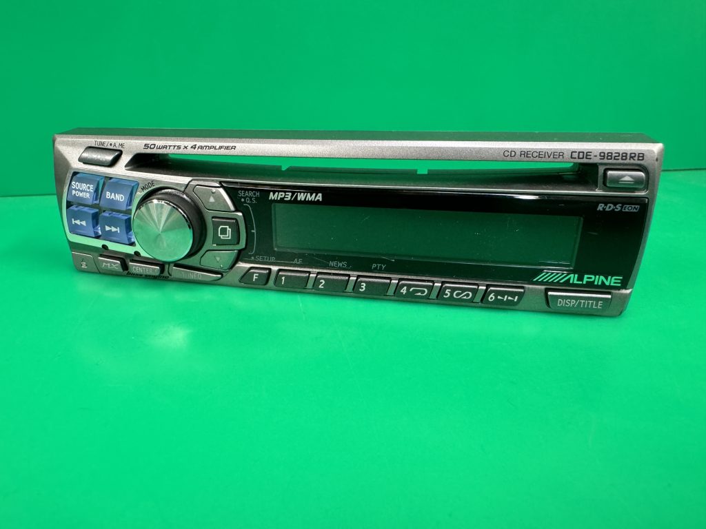Alpine Cde-9828rb Cd Car Radio Stereo Face Only - JT Audio