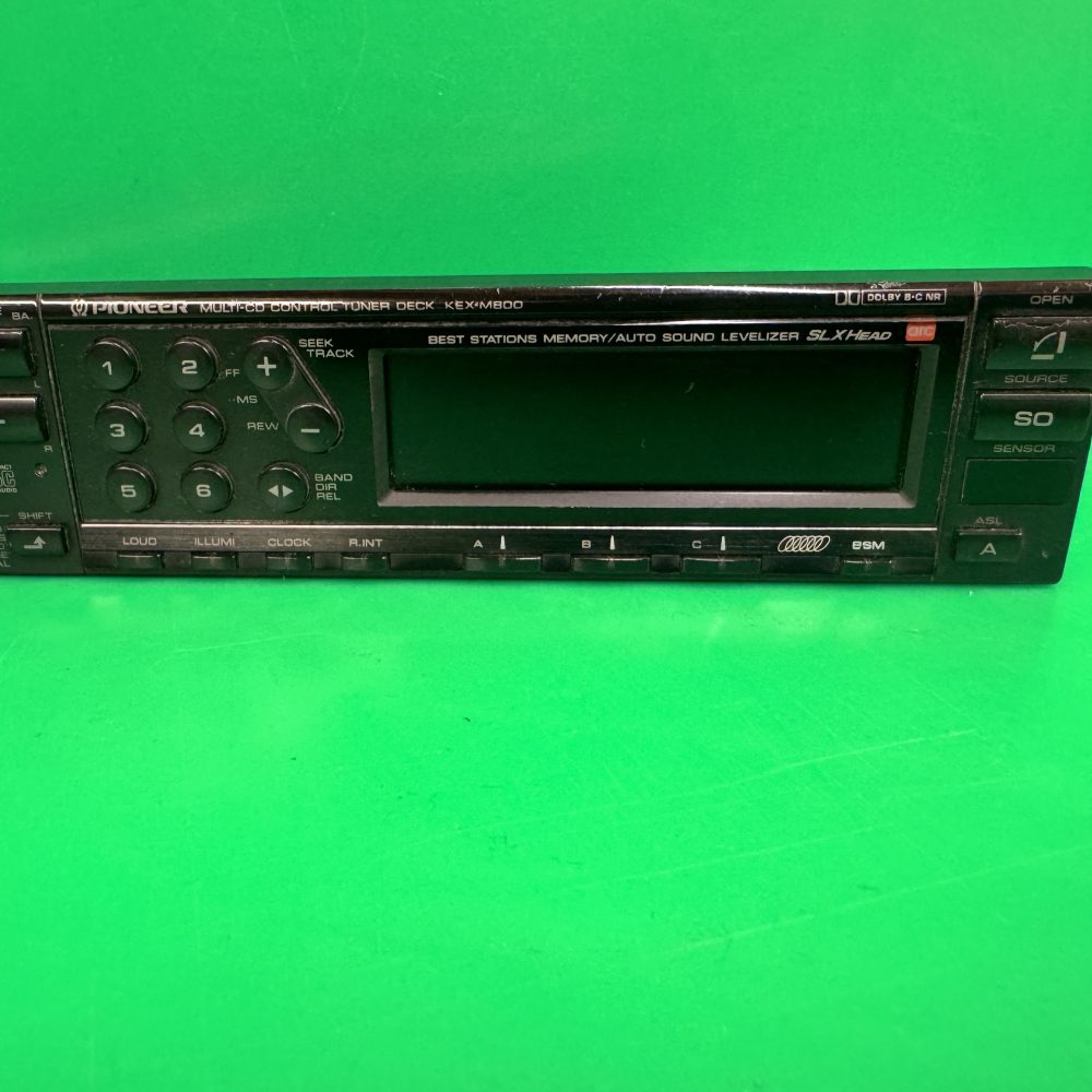 Pioneer Kex-M800 car Radio Stereo Cassette Face Front Panel
