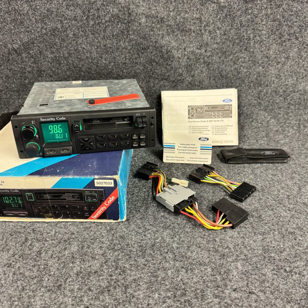 Ford Upgrade E-Srt32 Radio Cassette Fiesta Escort Rare model