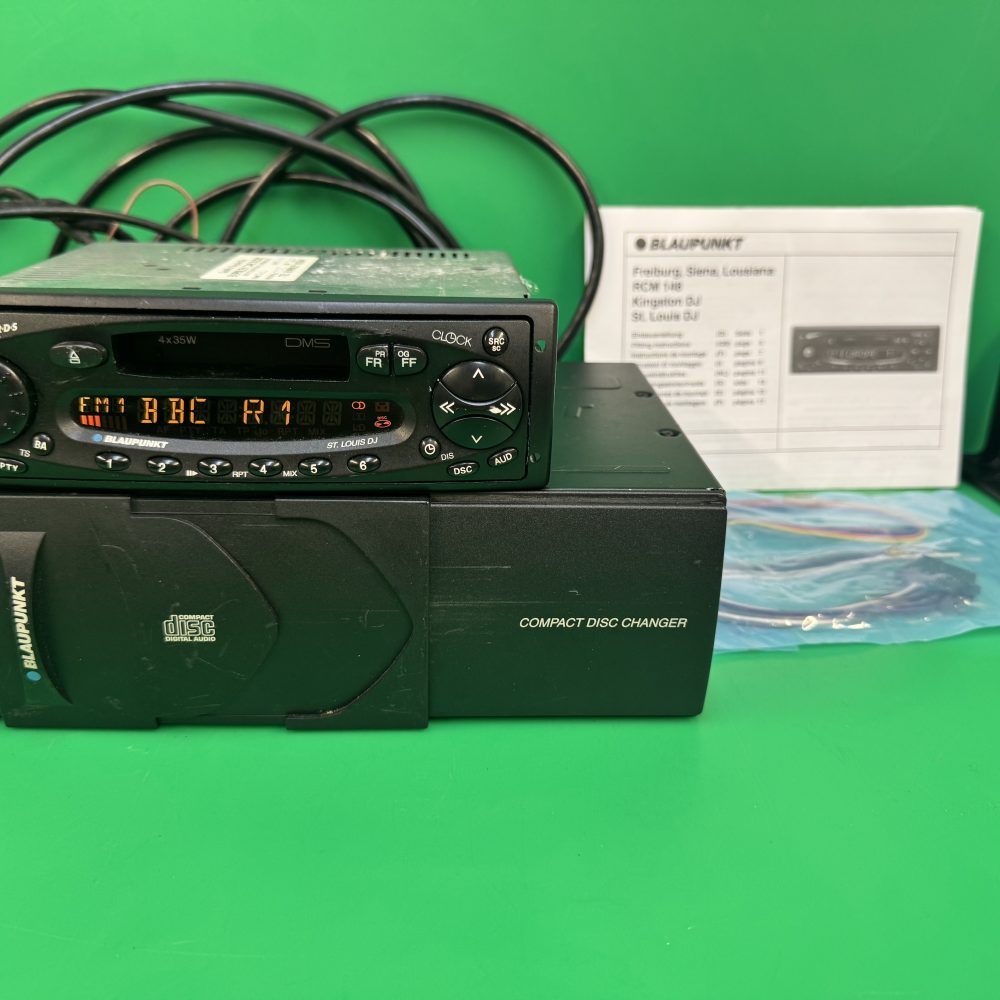 Blaupunkt St Louis Dj old car radio cassette player with 10 disc Cd Changer
