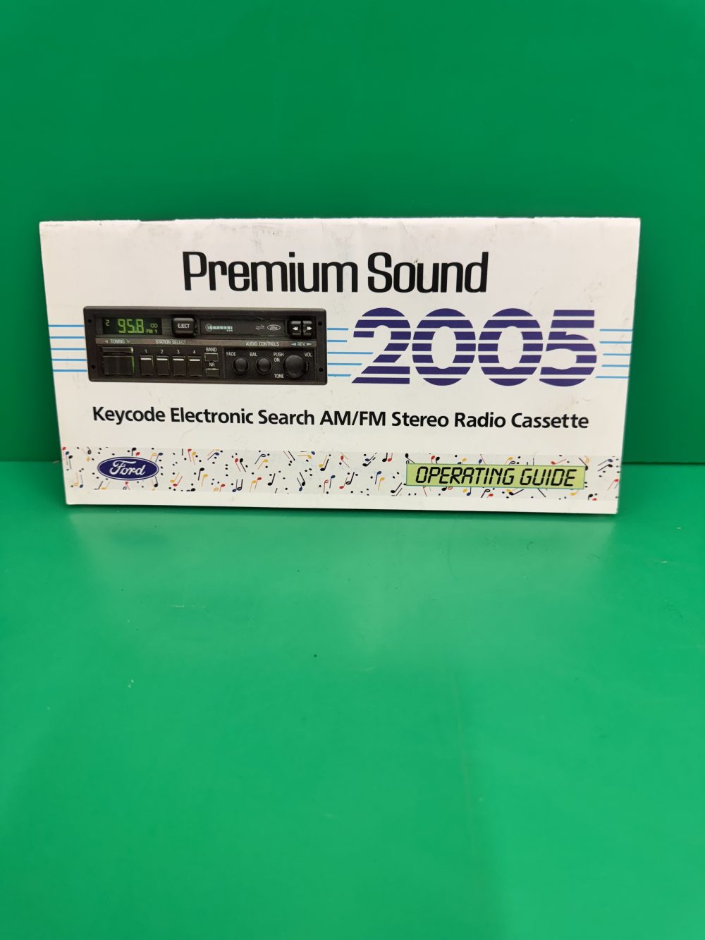 Ford Premium Sound 2005 Car Radio Stereo Genuine Instruction Manual
