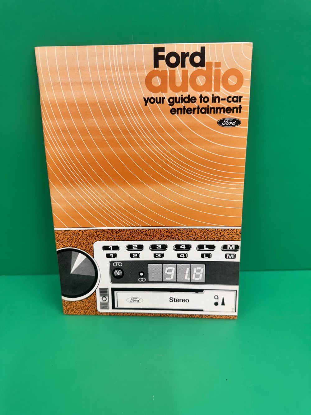 Ford 80’s Car Radio Stereo Genuine Instruction Manual