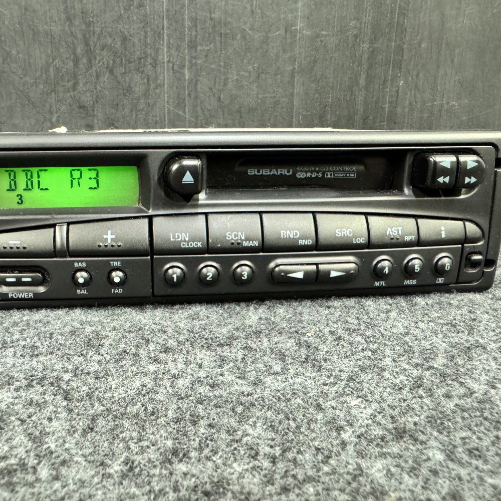 Subaru Philips 79RC388 old car radio cassette player Cd Changer control