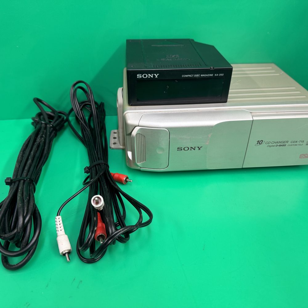 Sony Car Radio Stereo 10 Disc Plug In Cd Changer Model Cdx-715