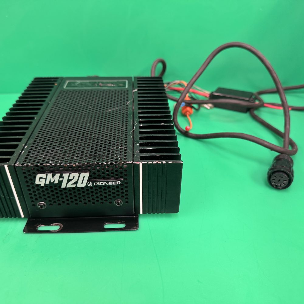 Pioneer Old Classic Vintage Car Component Add On Amp Amplifier Model Gm-120
