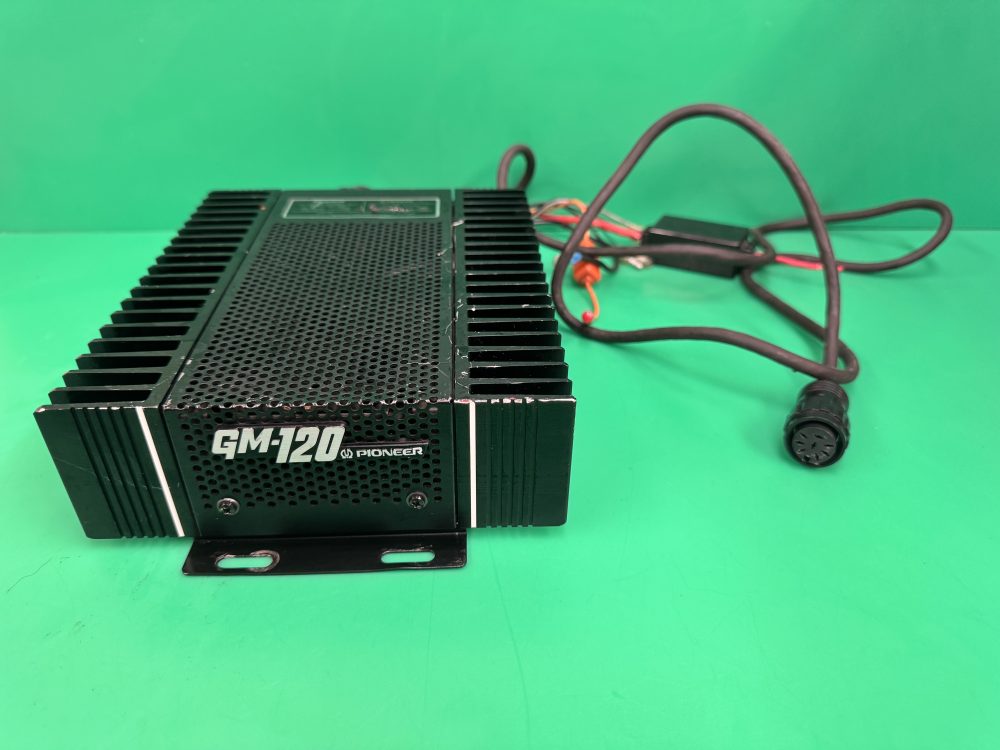 Pioneer Old Classic Vintage Car Component Add On Amp Amplifier Model Gm-120