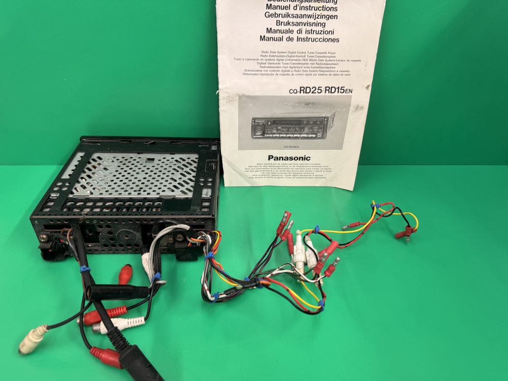 Panasonic Cq-Rd25 Old Vintage Radio Cassette Player Cd Changer Control Aux in - Image 5