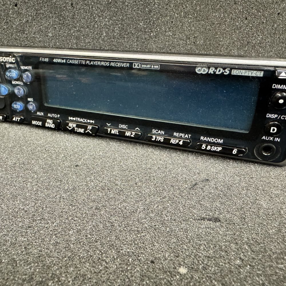 Panasonic Fx45 car Radio Stereo Cd Face Front Panel