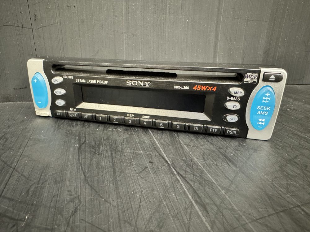 Sony Cdx-L350 Xplod Car Radio Stereo Face Front Panel complete Cdxl350