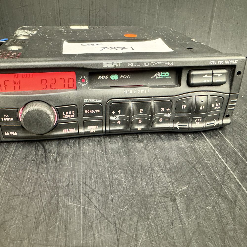 Seat 5201rds Car Radio Cassette Player Cd Changer Control