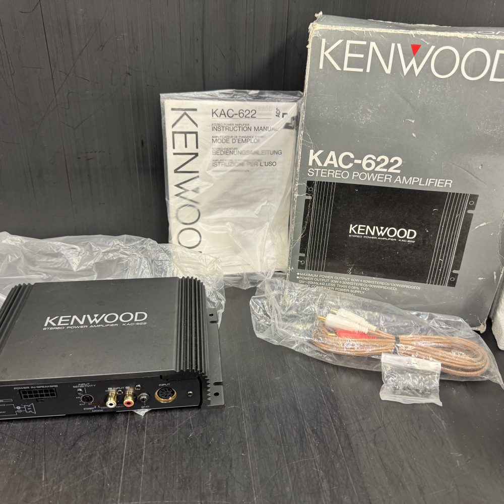 Kenwood Kac-622 amp 2 channel retro amplifier boxed