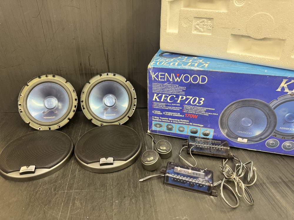 Kenwood KFC-P703 Component Old Classic Vintage Speaker set