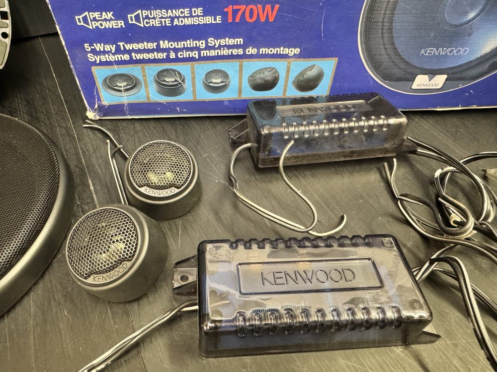 Kenwood KFC-P703 Component Old Classic Vintage Speaker set - Image 5