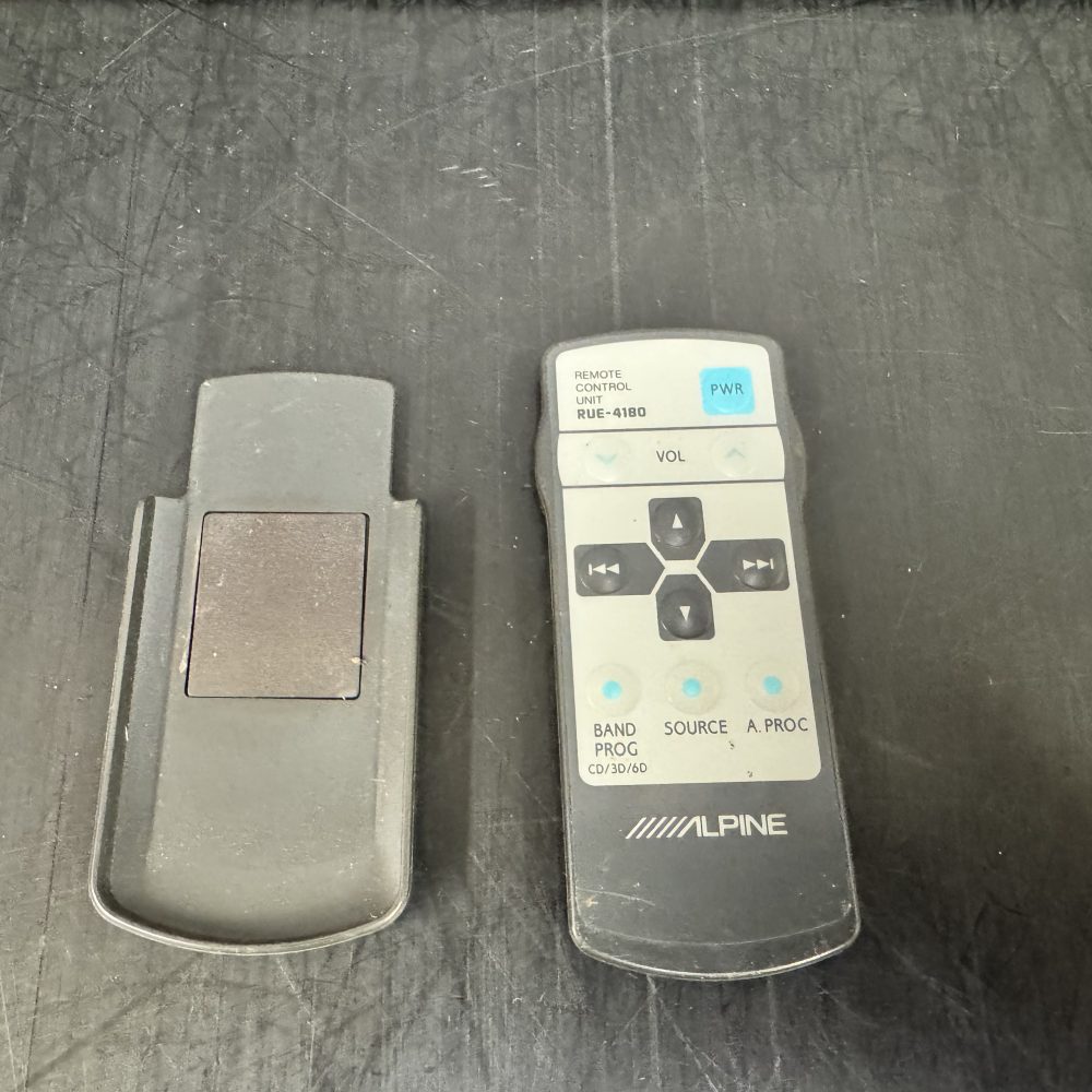 Alpine Rue-4180 Car Radio Stereo Remote Control Ir Controller