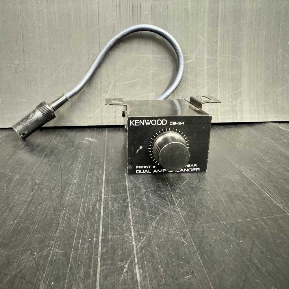 Old Kenwood Cb-34 Car Radio Amp Balancer Adapter Retro Classic