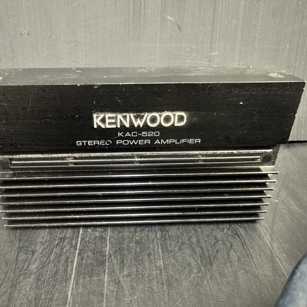 Kenwood Kac-520 amp 2 channel retro amplifier Din