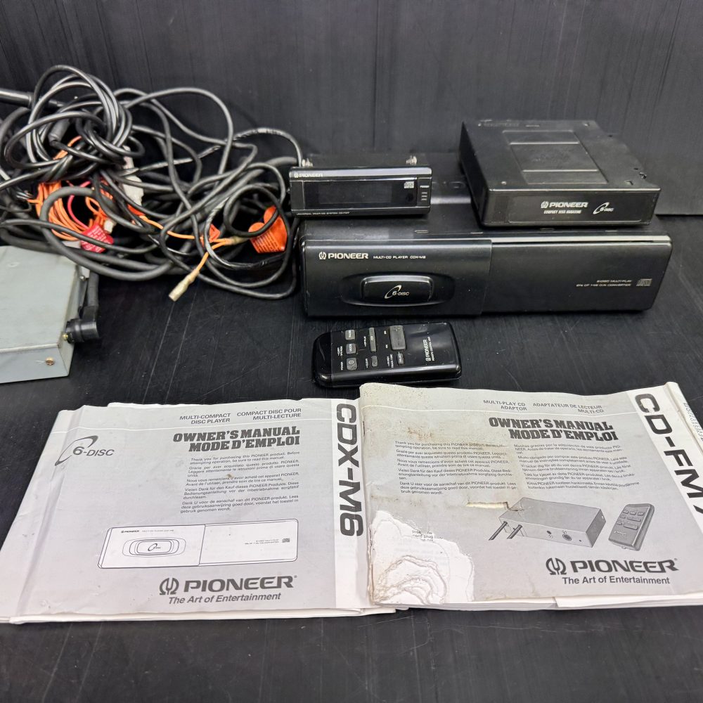Old Pioneer Cd-M6 Retro Classic Cd Changer Frequency Modulator Control Kit