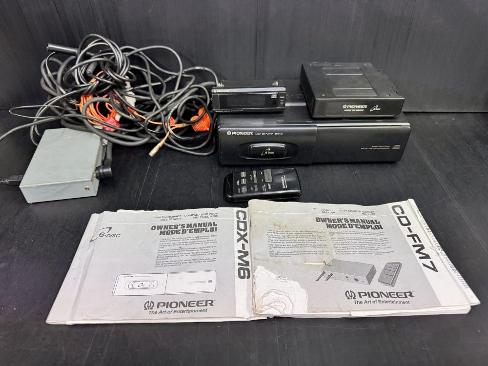 Old Pioneer Cd-M6 Retro Classic Cd Changer Frequency Modulator Control Kit
