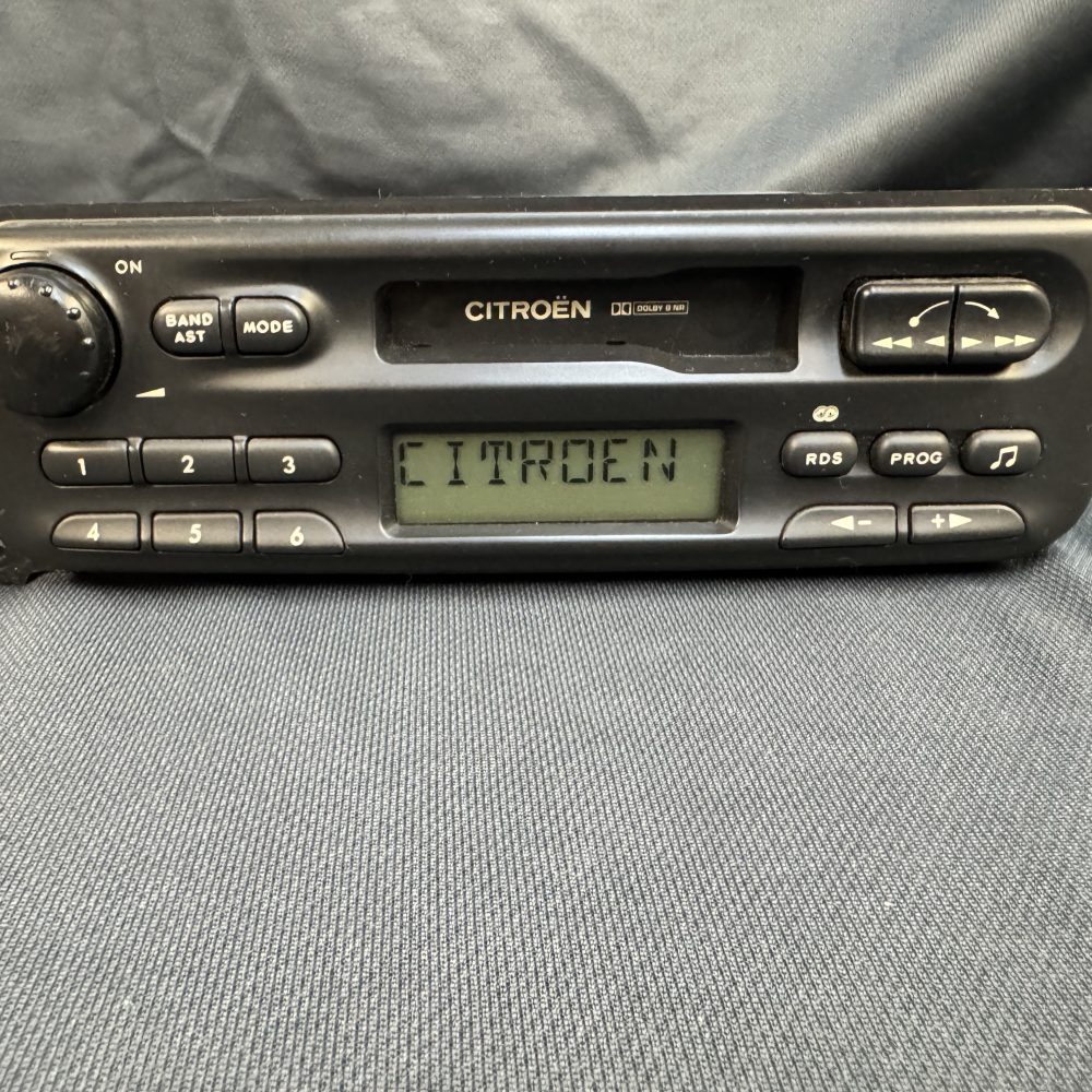 Citroen Saxo old Classic radio cassette player with code - Philips 22RC465/35