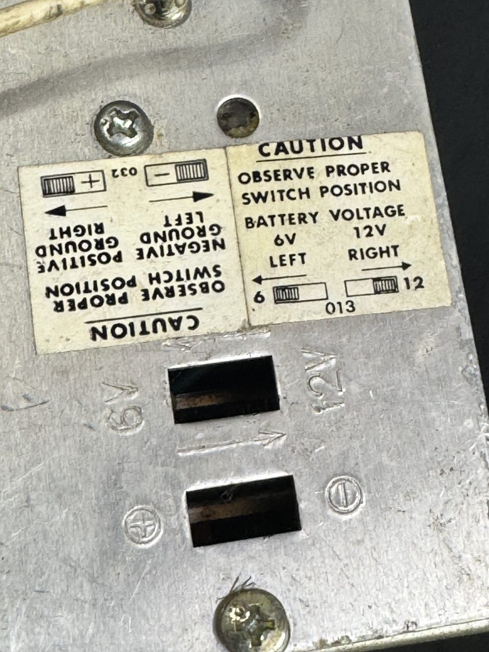 Old Classic Vintage 60s Javelin 6011 Radio 6v / 12v positive / negative earth - Image 5