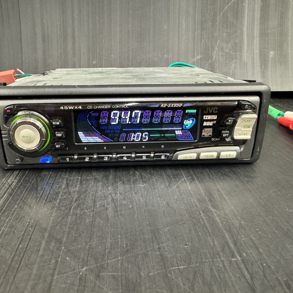 Jvc Kd-Sx950 car Radio Cd media Player with cd control high spec