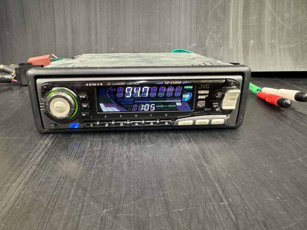 Jvc Kd-Sx950 car Radio Cd media Player with cd control high spec