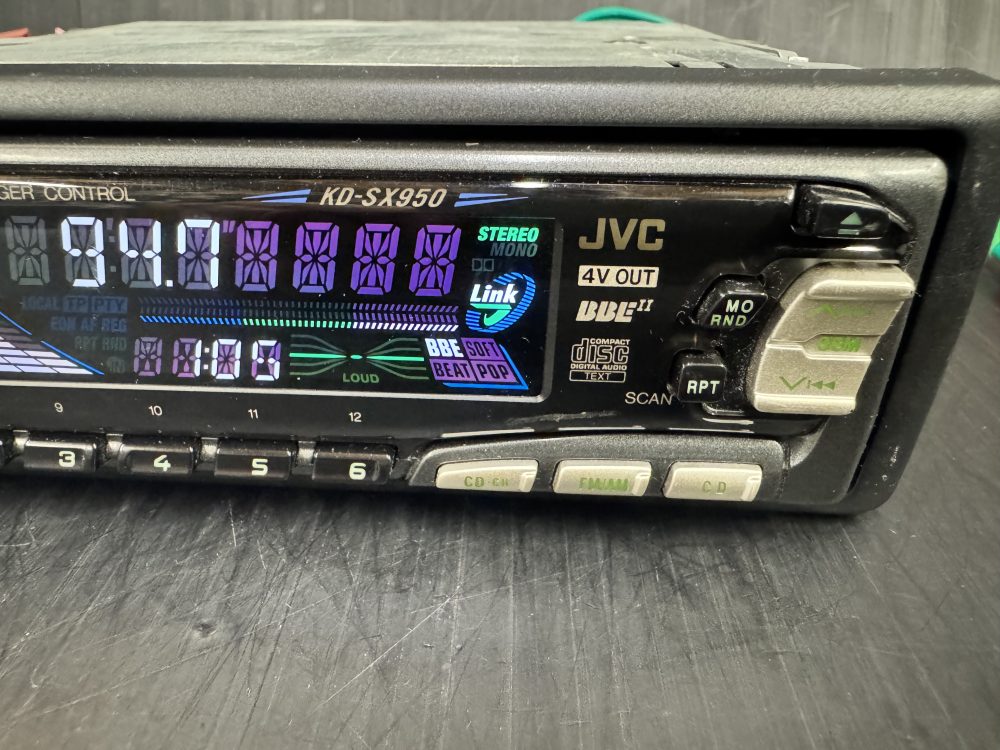 Jvc Kd-Sx950 car Radio Cd media Player with cd control high spec - Image 3