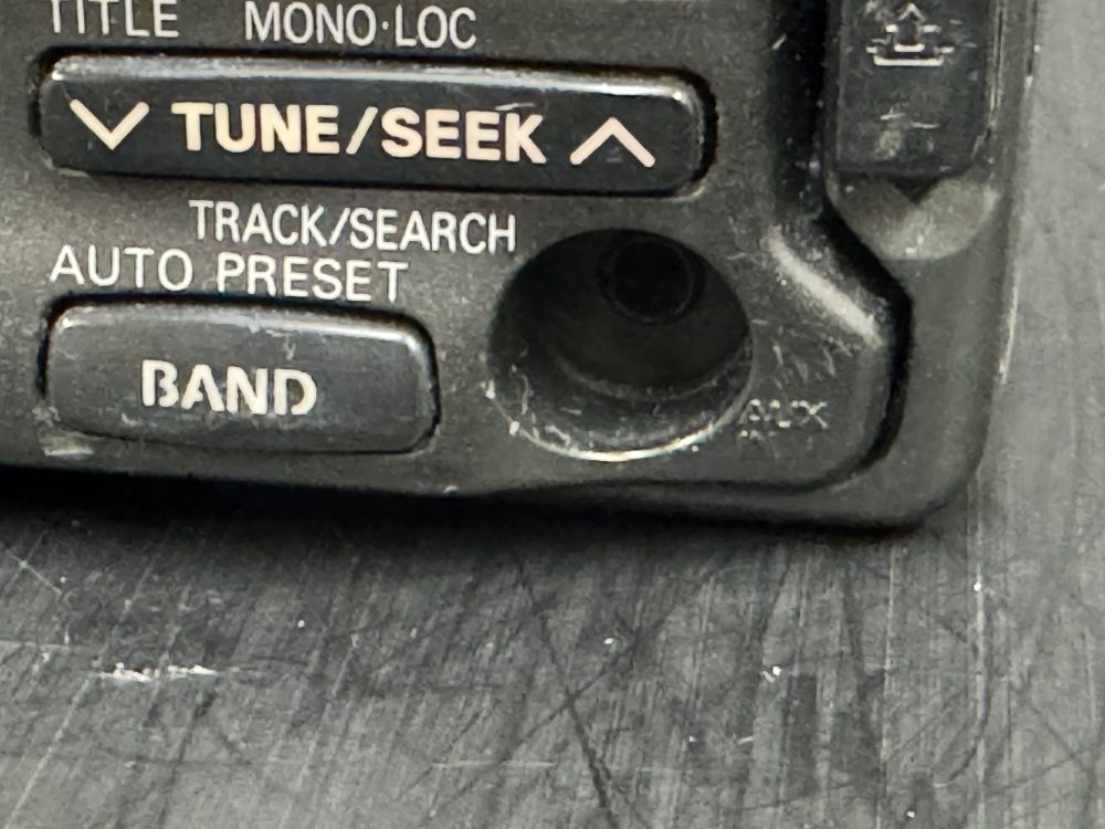 Panasonic RD95 Old Vintage Radio Cassette Player Cd Changer Control Aux in - Image 4