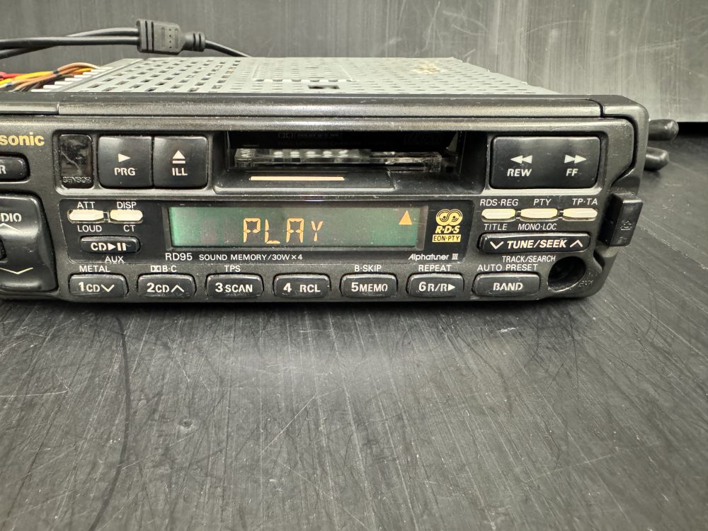 Panasonic RD95 Old Vintage Radio Cassette Player Cd Changer Control Aux in - Image 5
