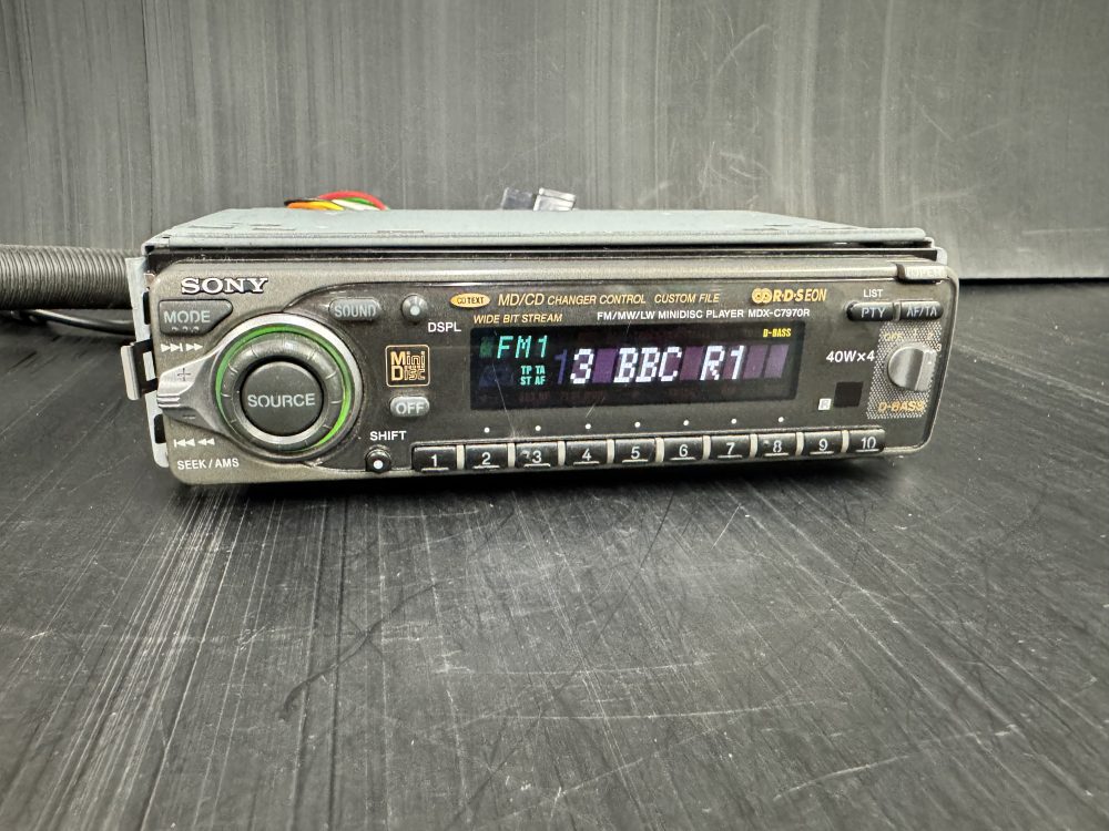 Sony Mdx-C7970r Car Radio Stereo Mini-Disc Player