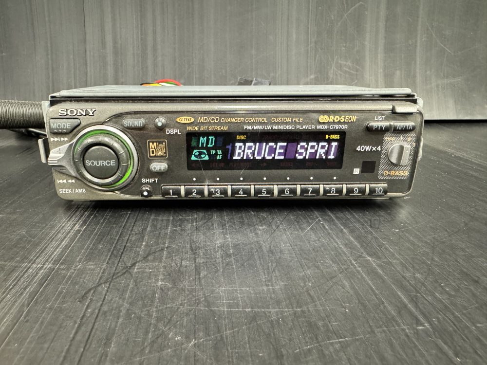 Sony Mdx-C7970r Car Radio Stereo Mini-Disc Player - Image 5