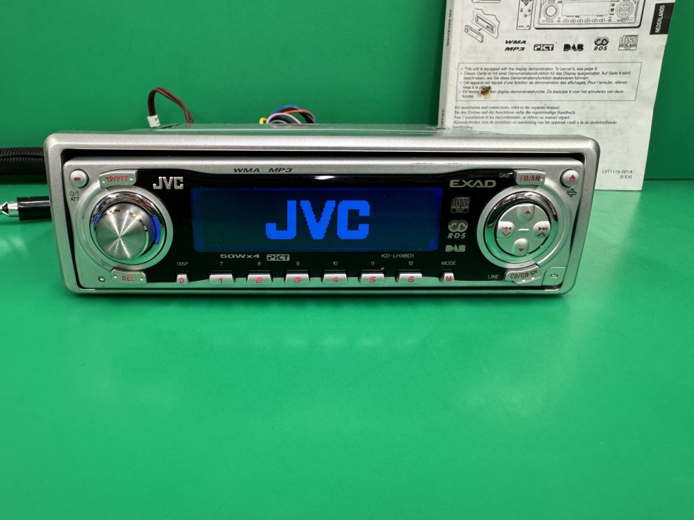 Jvc Kd-LHX601 car Radio Cd DAB media Player with cd control high spec