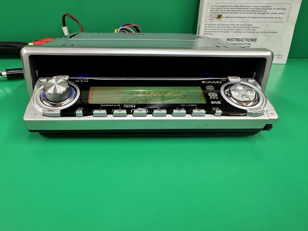 Jvc Kd-LHX601 car Radio Cd DAB media Player with cd control high spec - Image 4