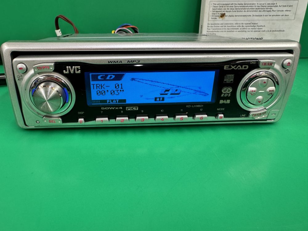 Jvc Kd-LHX601 car Radio Cd DAB media Player with cd control high spec - Image 5