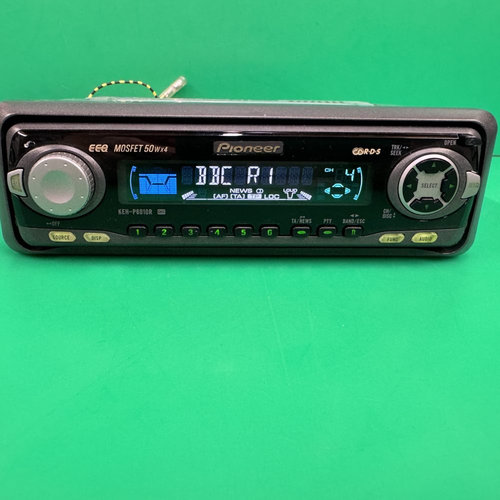 Pioneer Keh-P6010r old car radio cassette player with Cd changer control