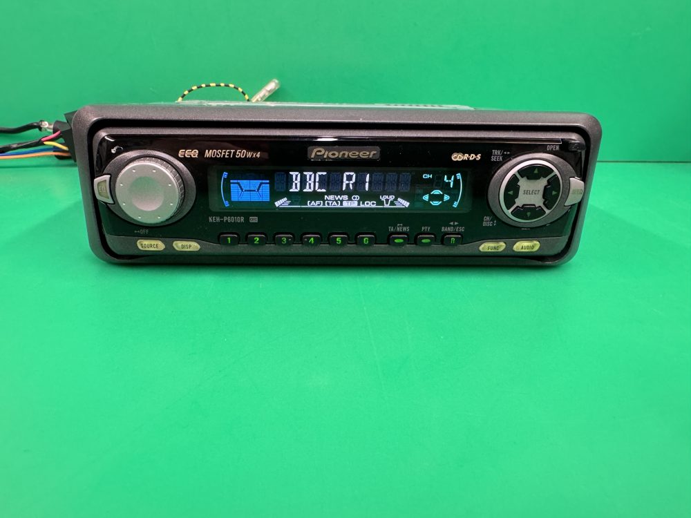 Pioneer Keh-P6010r old car radio cassette player with Cd changer control
