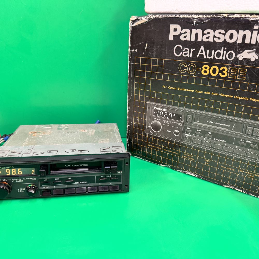 Panasonic 825 Old Vintage Radio Cassette Player Old Golf Audi