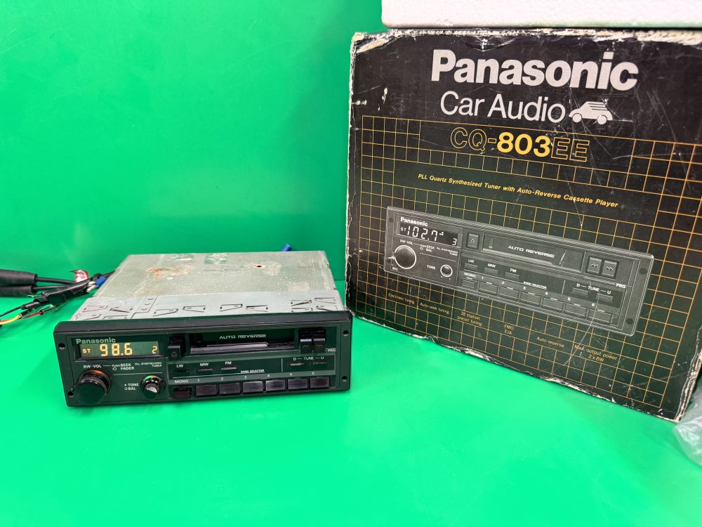 Panasonic 825 Old Vintage Radio Cassette Player Old Golf Audi