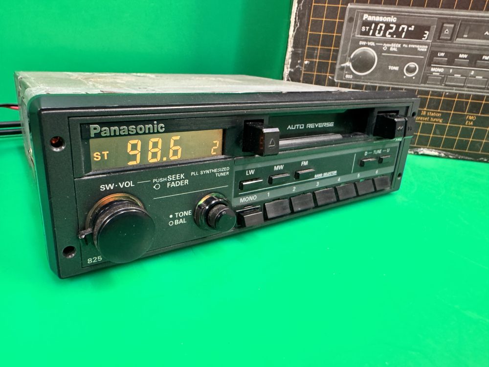 Panasonic 825 Old Vintage Radio Cassette Player Old Golf Audi - Image 4