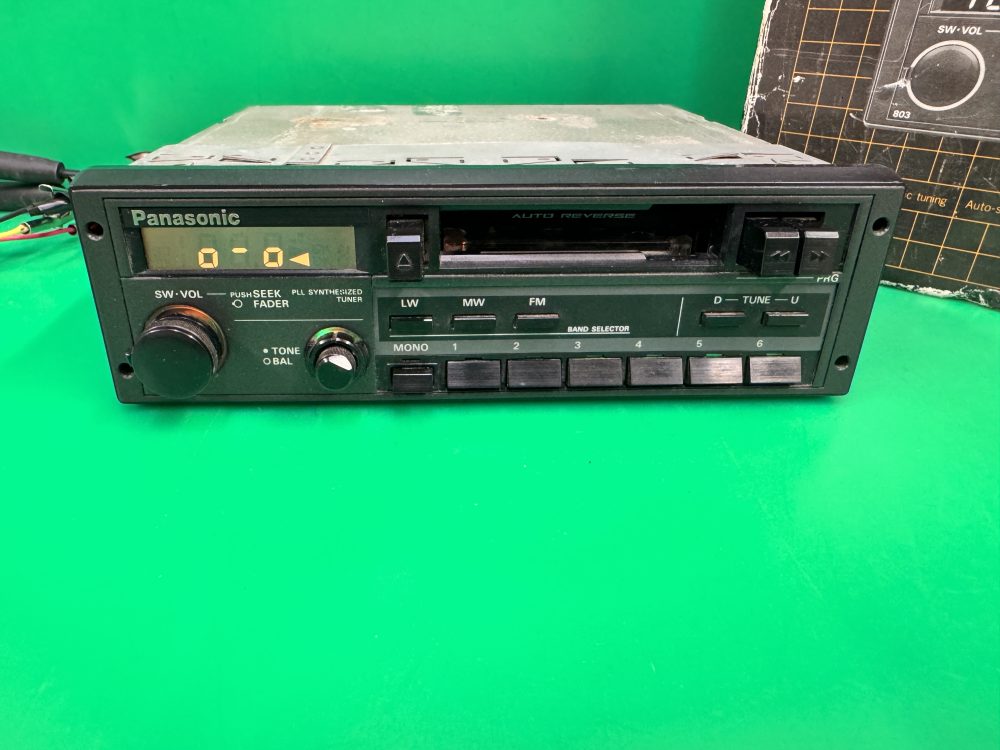 Panasonic 825 Old Vintage Radio Cassette Player Old Golf Audi - Image 6
