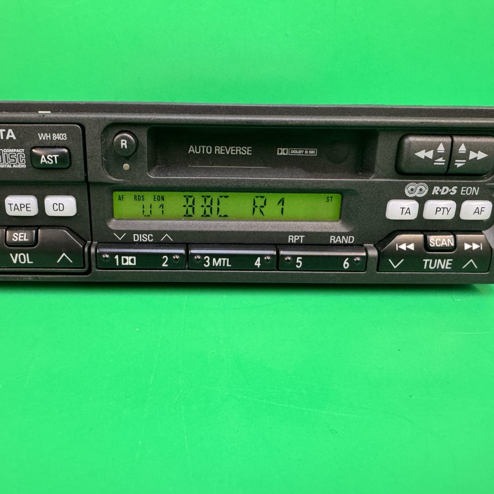 Toyota Oem car radio cassette head unit model WH8403