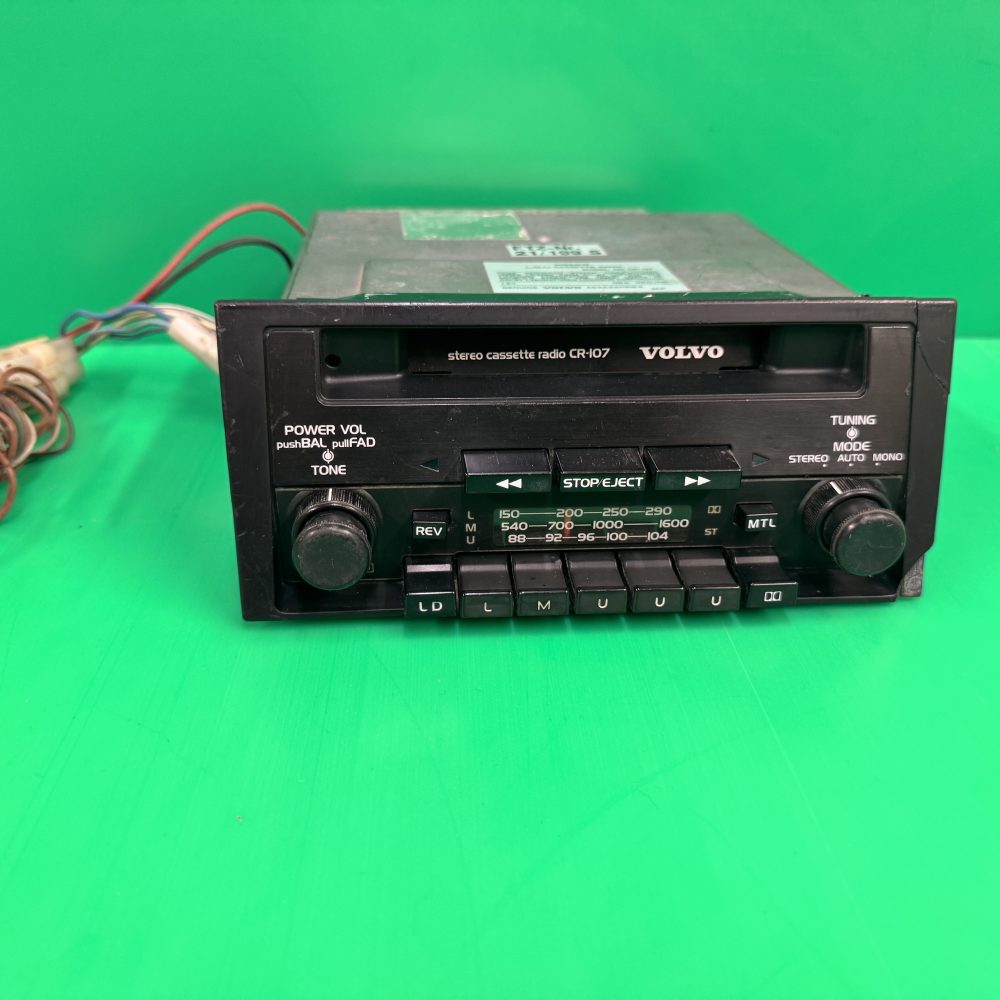Old Volvo CR-107 Old Classic Vintage Radio Cassette Player